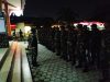Sebelum tidur, prajurit satgas TMMD Reg-119 apel malam dulu..ini tujuannya..