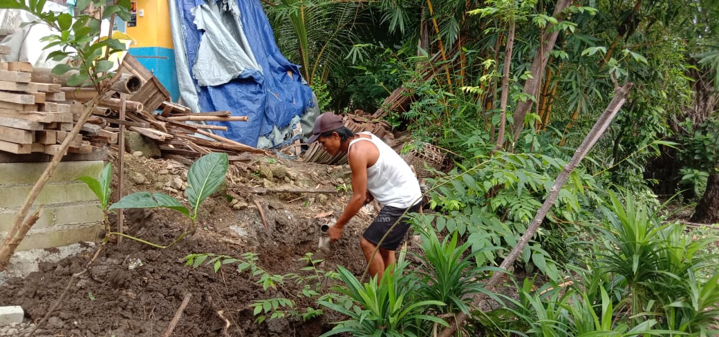 Warga Sangat Bahagia Bisa Miliki Jamban Berkat TMMD Ke-119 Kodim Sragen
