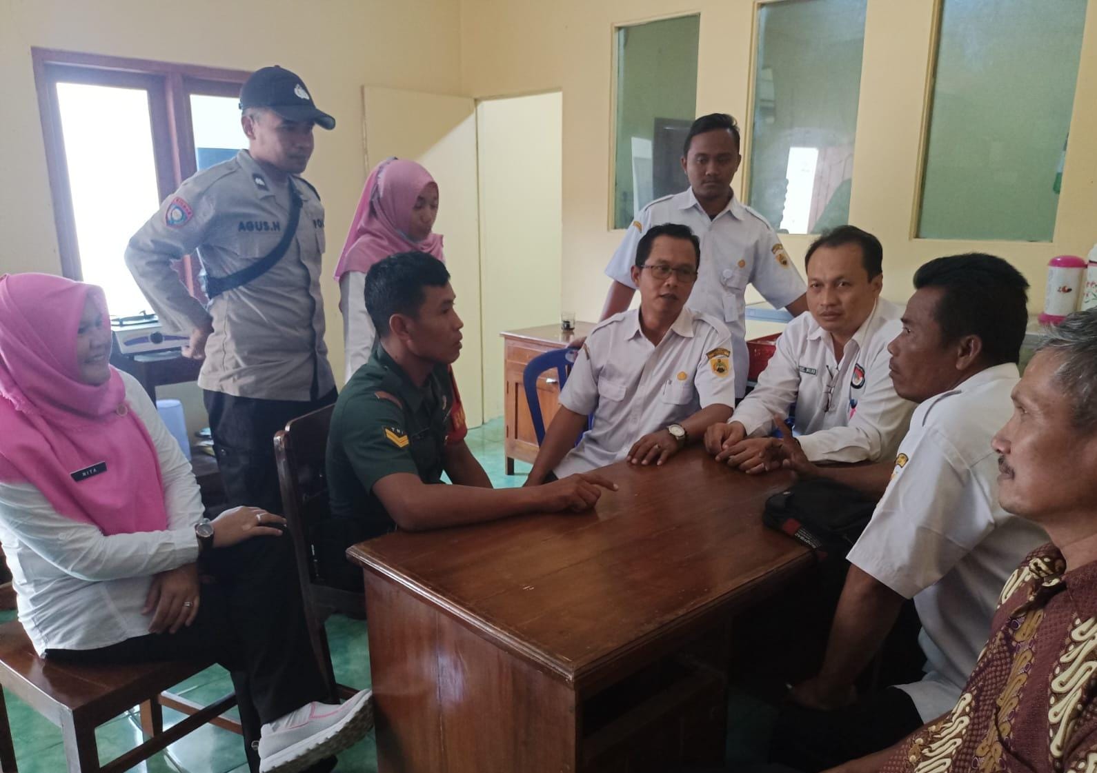 Wujudkan Wilayah Damai Babinsa Rutin Kunjungi Warga Binaan