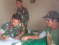 Warga Manfaatkan Layanan  Kesehatan Gratis Dari Tim kesehatan Satgas TMMD Warga Manfaatkan Layanan  Kesehatan Gratis Dari Tim kesehatan Satgas TMMD