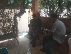 Di Sela sela waktu luang beginilah waktu yang di gunakan Anggota Satgas TMMD