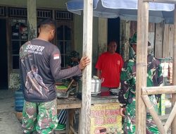 Bermunculan warung dadakan saat TMMD Bermunculan warung dadakan saat TMMD