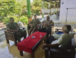 Dukung Tugas Pokok, Babinsa Kunjungi Ketua RW