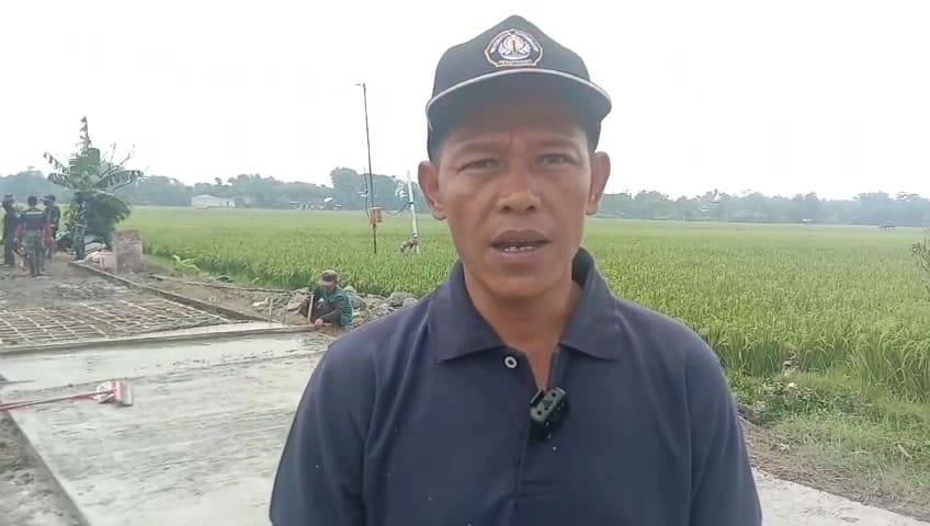 Kades Gedongan Bangga Bisa Mendatangkan Ratusan Tentara