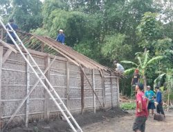 BERUNTUNGNYA MBAH PARIYEM ,RUMAHNYA  DI BANGUN SATGAS TMMD REG KE – 119 KODIM SRAGEN