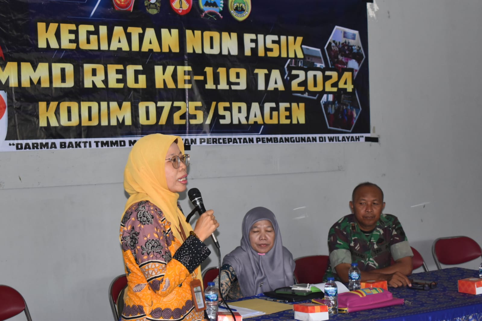 Gandeng DKP3 Sragen, Satgas TMMD Kodim Sragen Beri Penyuluhan Pertanian 