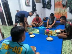 Puasa perdana, satgas TMMD Reg 119 Kodim 0725/Sragen Sahur seadanya Puasa perdana, satgas TMMD Reg 119 Kodim 0725/Sragen Sahur seadanya