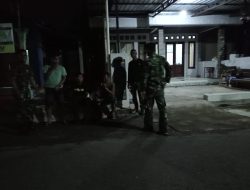 Bangkitkan ronda malam di wilayah,  satgas TMMD Reguler Sragen ikut andil