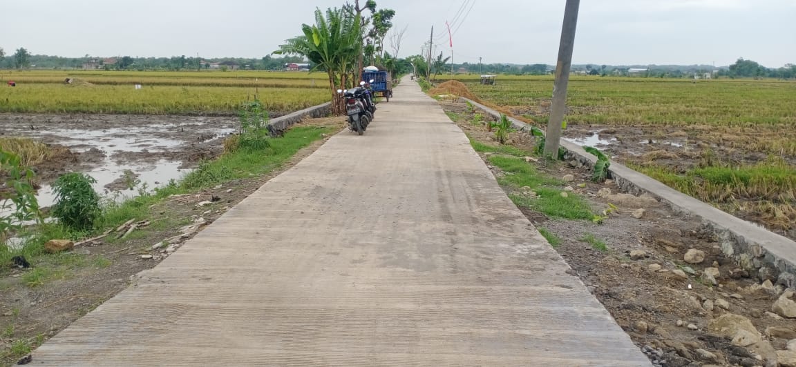 Pengerjaan Pembangunan Jalan TMMD Kini Sudah Selesai 100%