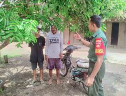 Sertu Azis Imbau Warga Aktifkan Poskamling Sertu Azis Imbau Warga Aktifkan Poskamling