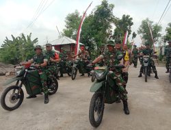 Jendral Bintang Satu Cek Cor Jalan dan Talud Naik Motor listrik Jendral Bintang Satu Cek Cor Jalan dan Talud Naik Motor listrik