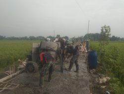 Talud jadi, jalan aman dari longsor Talud jadi, jalan aman dari longsor