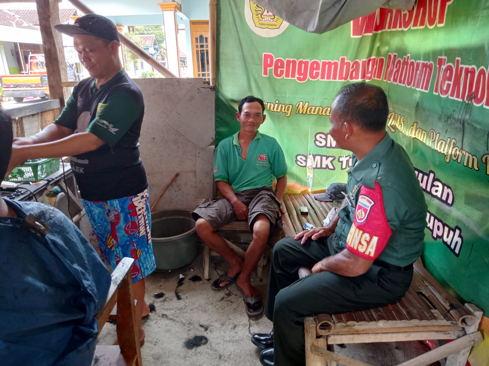 Hormati Ramadhan, Babinsa Imbau Warga Tak Nyalakan Petasan