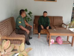 Ingin Dengar Keluh Kesah Warga Binaan, Babinsa Aktif Kunjungi Wilayah