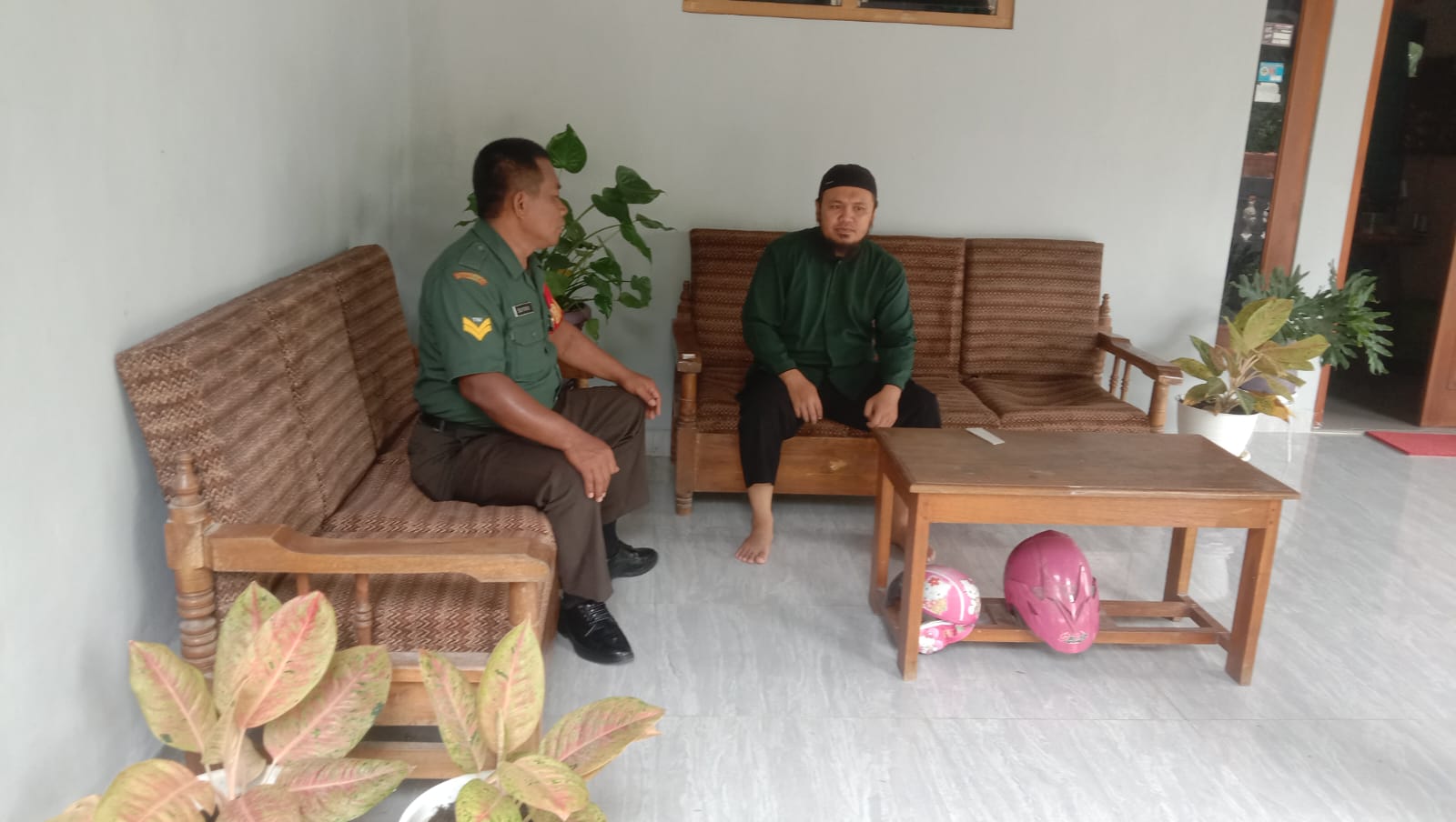 Ingin Dengar Keluh Kesah Warga Binaan, Babinsa Aktif Kunjungi Wilayah