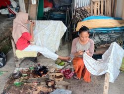 Harapan pengrajin batik tulis, di satgas TMMD Sragen Harapan pengrajin batik tulis, di satgas TMMD Sragen