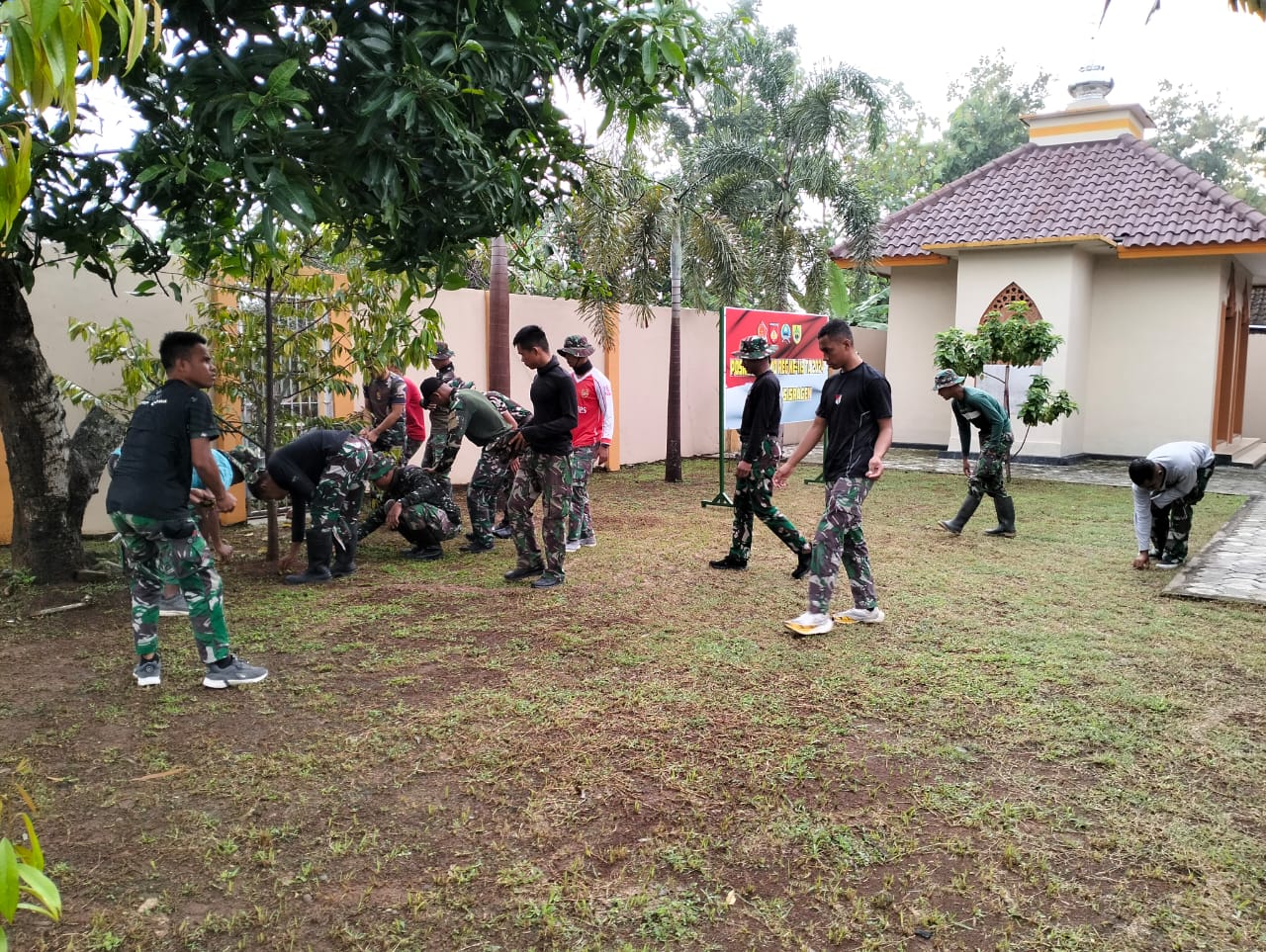 Jelang Kunjungan Wasev dari Kodam Satgas bersihkan Pos Kotis