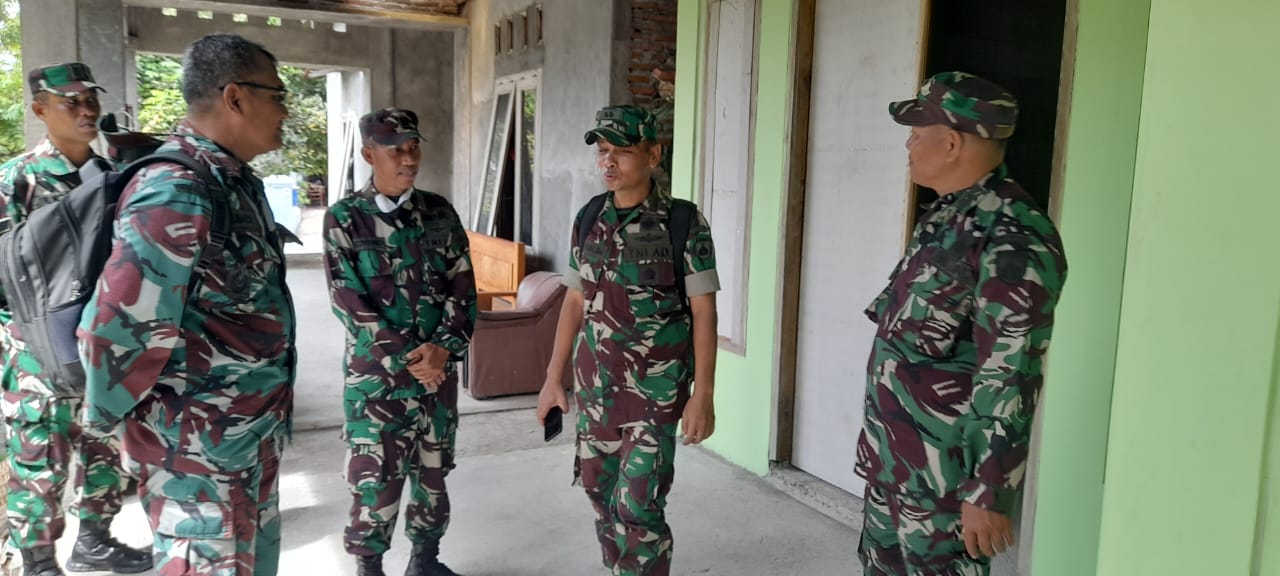 Itdam cek induk semang satgas TMMD Reg 119 Kodim 0725/Sragen