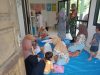 Bulan Penimbangan, Babinsa Pantau  Perkembangan Balita di Wilayah