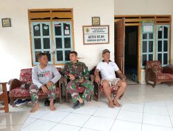 SATGAS TMMD SILATURAHMI KE RUMAH TOKOH MASYARAKAT SATGAS TMMD SILATURAHMI KE RUMAH TOKOH MASYARAKAT