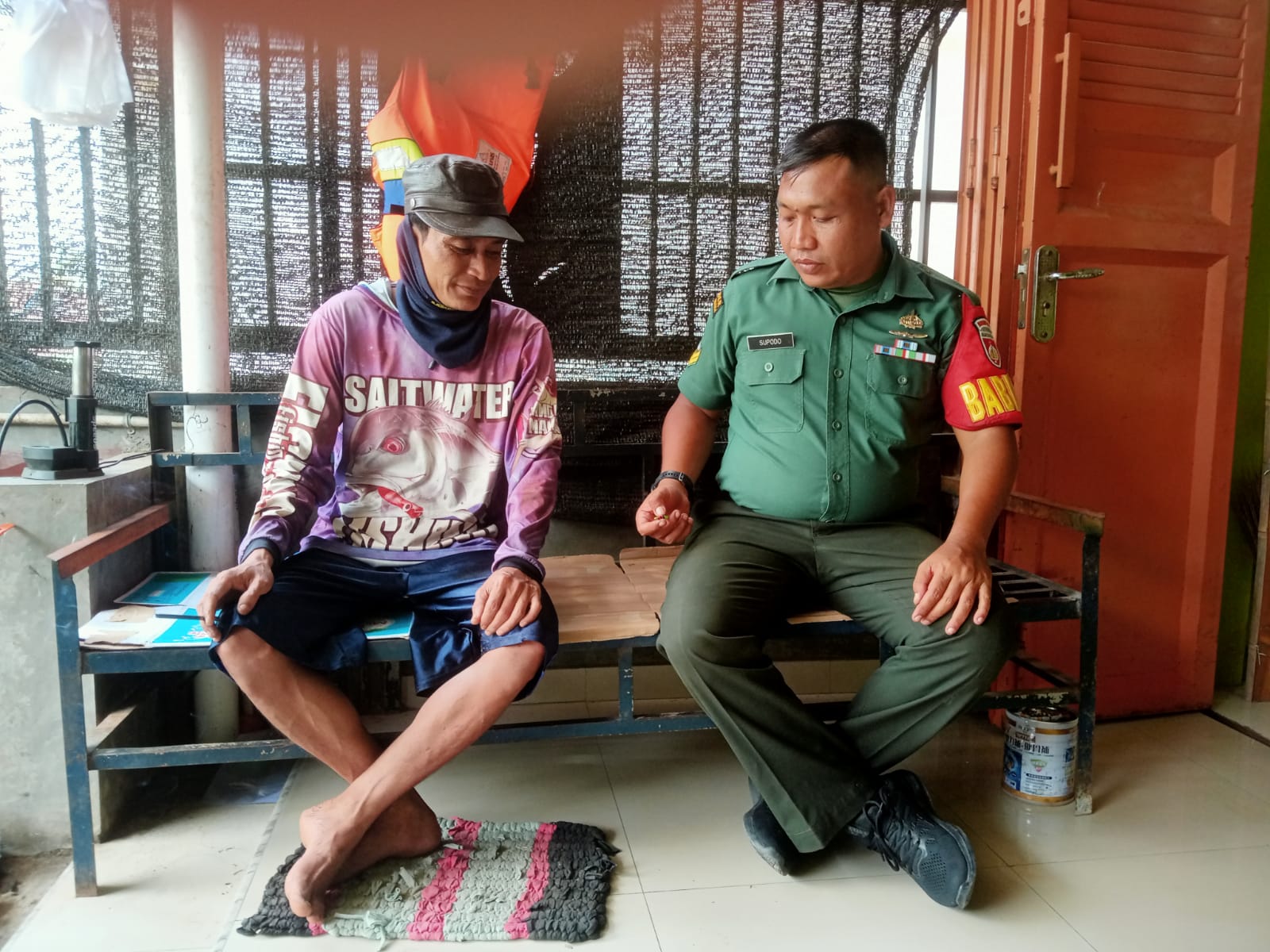 Umat Muslim Diimbau Babinsa, Rayakan Idul Fitri Dengan Sederhana