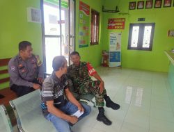 Sinergitas Babinsa dengan Bhabinkamtibmas Untuk Mewujudkan Kamtibmas yang Kondusif