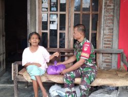 Melalui Babinsa, Kodim Sragen Salurkan Zakat Fitrah Pada Masyarakat Kurang Mampu