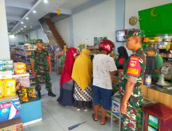 Patroli Koramil Kalijambe, Sasar Tempat Keramaian Cegah Kejahatan