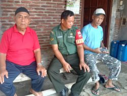 Jaga Kondusifitas Selama Bulan Ramdhan Babinsa Ingatkan  Warga Saling Hormat Menghormati