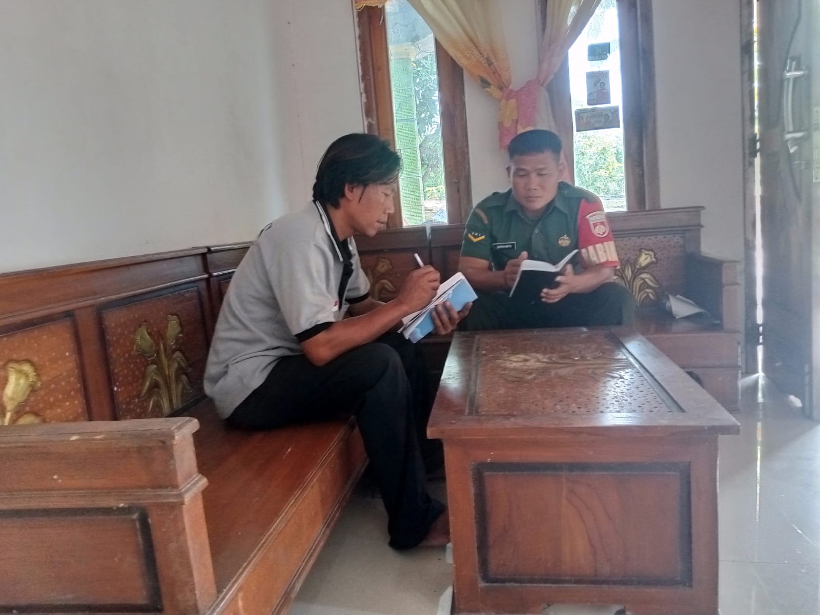 Babinsa : Warga Diminta Lapor Ketua RT Sebelum Mudik Lebaran