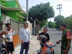 Babinsa Pelihara Silaturahmi Dengan Tokoh Pemuda