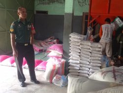 Jelang Hari Raya Idul Fitri, Babinsa Pantau Stok dan Harga Beras