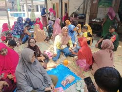 Bersama Kader Posyandu, Babinsa Ajak Ibu – Ibu Peduli Kesehatan Balita