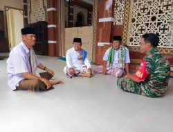 Guna Memperkuat Kebersamaan, Babinsa Membangun Kerjasama Dengan Tokoh Agama