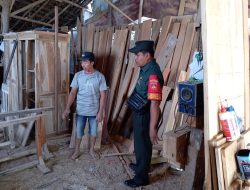 Waspadai Haljol Di Wilayah Binaan, Babinsa Aktif  Bina Jaring Ter