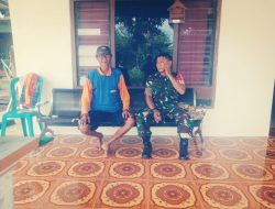 Ini Himbauan Sertu Eko Pentingnya Ronda Malam di Desa