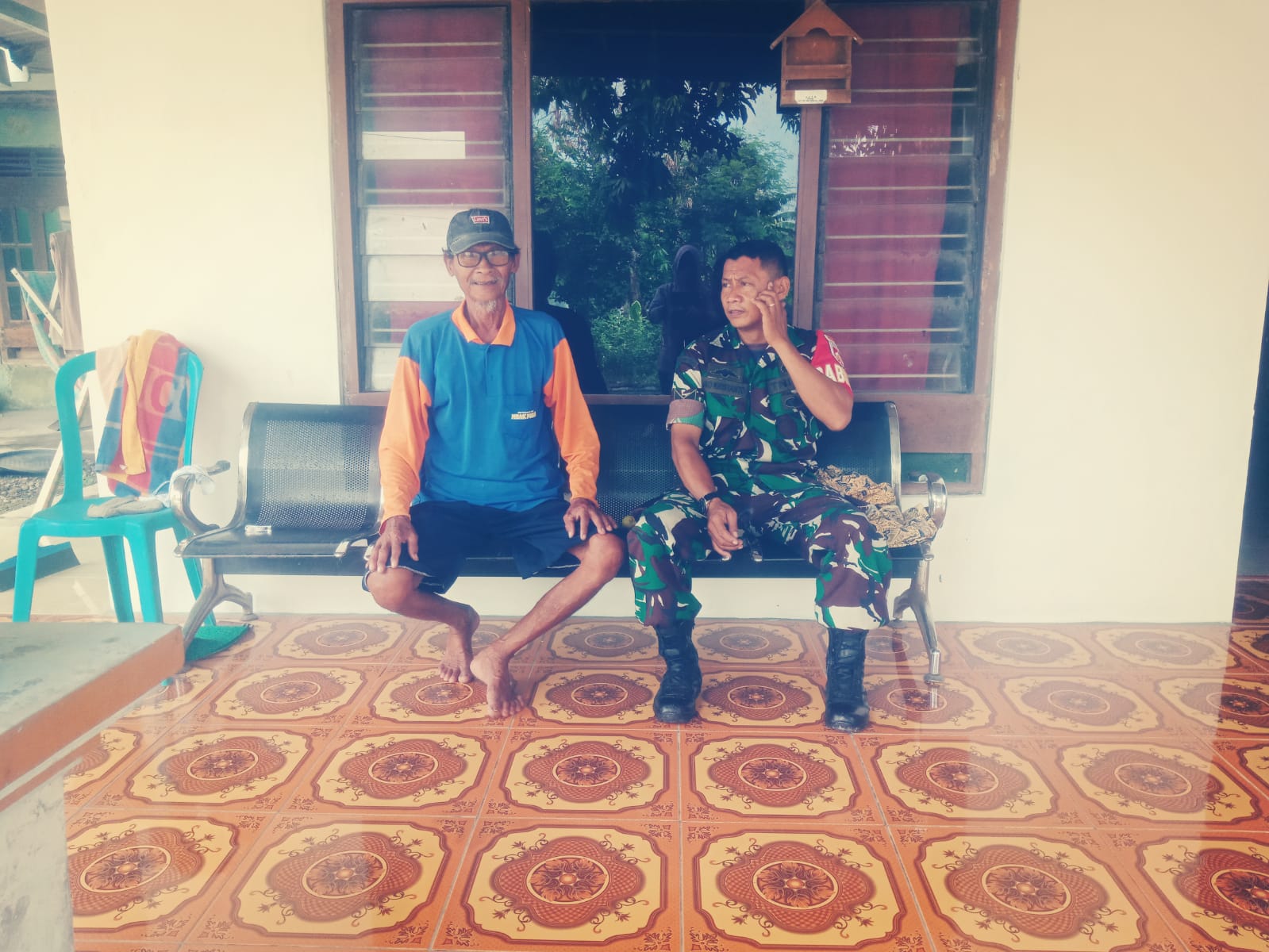 Ini Himbauan Sertu Eko Pentingnya Ronda Malam di Desa