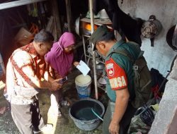 Waspada Demam Berdarah Dengue Babinsa  Lakukan Pencegahan Dengan PSN