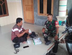 Pembinaan Jaring Teritorial Babinsa Dengan Cara Mengunjungi Warga Masyarakat