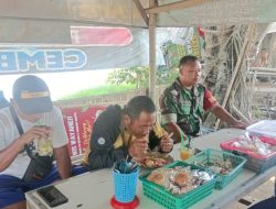 Warung Angkringan Menjadi Sasaran Komsos Babinsa