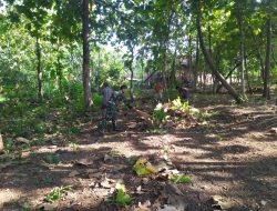 Babinsa Bersama Warga Kerja Bakti Bersihkan Lingkungan