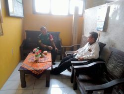 Babinsa Imbau Kepsek Tidak Ijinkan Pedagang Jualan di  Lingkungan Sekolah