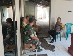 Bentuk Sinergitas Babinsa, Bhabinkamtibmas Dengan Perangkat Desa