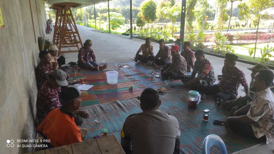 Meningkatkan Kerjasama Antara Babinsa dan Linmas,  Diharapkan Dapat Tercipta Sinergi