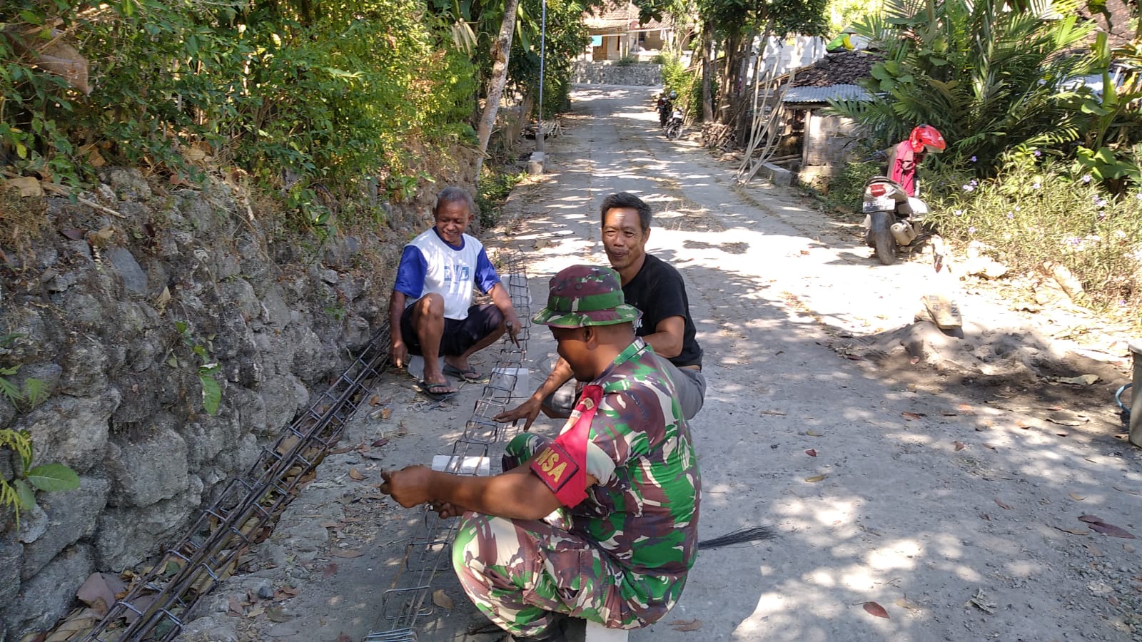 Kehadiran Babinsa Peleman yang Membawa Kemanunggalan dengan Warga Binaan