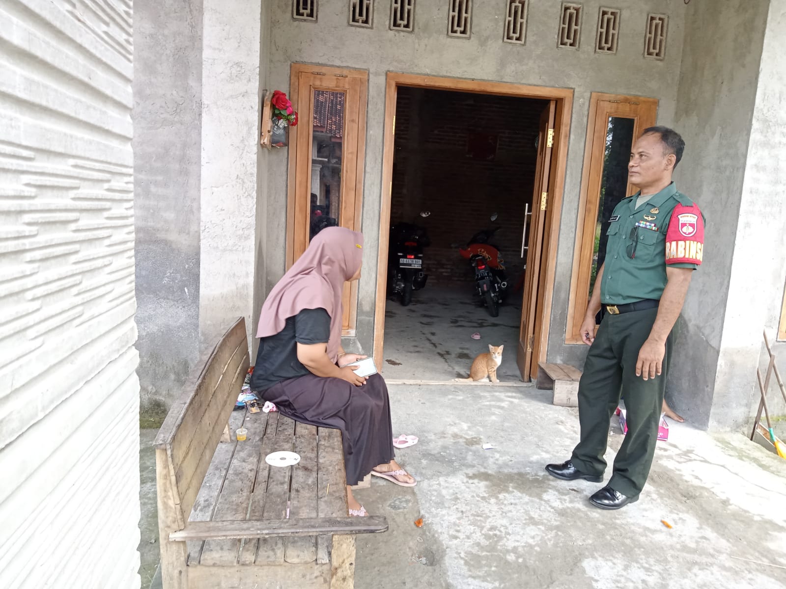 Peran BabinsaJurangjero Dalam Pemantauan Wilayah