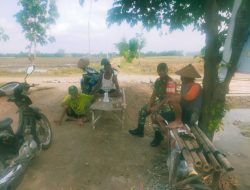 Lewat Komsos Babinsa dan Warga Saling Bertukar Cerita