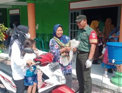 Komsos Babinsa Glonggong Memperkuat Kemitraan dengan Ibu-Ibu di Wilayahnya