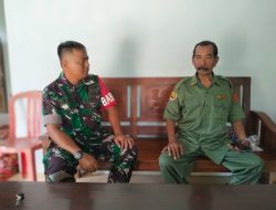 Silaturahmi Babinsa dan Linmas, memperkuat hubungan kerjasama dan solidaritas