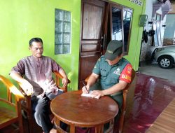 Silahturahmi Babinsa Dapat Membangun Kepercayaan dan Kerjasama yang Kuat dengan Warga Desa
